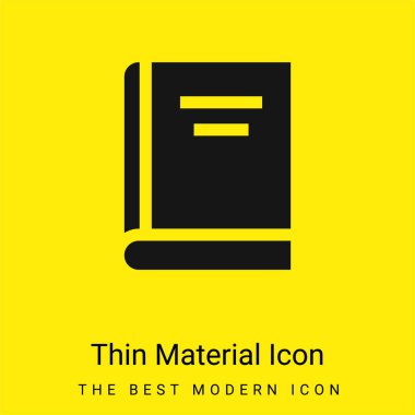 Kitap en az parlak sarı malzeme simgesi