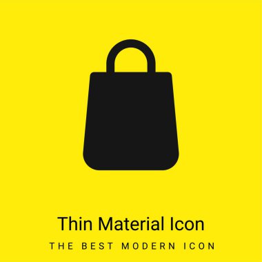 Çanta en az sarı madde simgesi