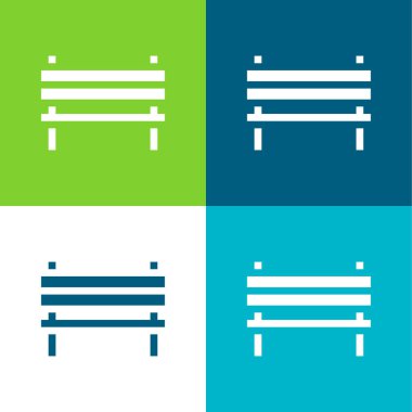 Benç Düz 4 renk en küçük simge kümesi