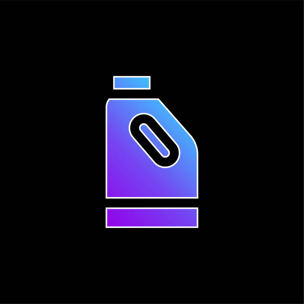 Значок голубого градиента