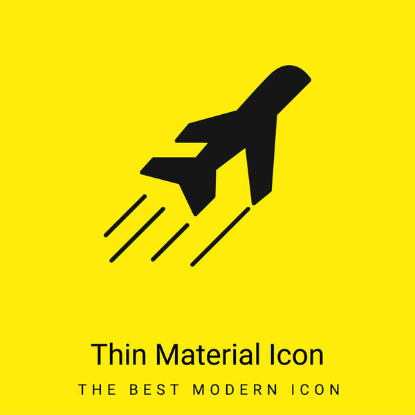 Вид сбоку самолета в полете