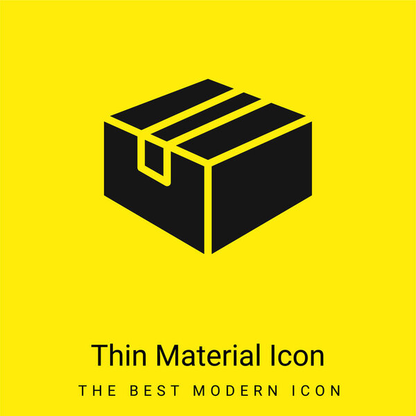 Ярко-жёлтый значок