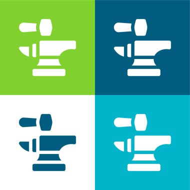 Anvil Düz Renk en az simge kümesi