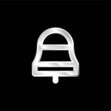 Gümüş kaplama metalik simge