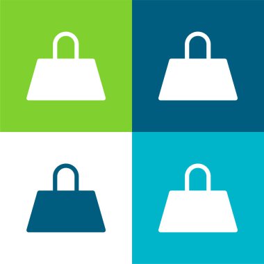 Poşet Düz Renk en az simge seti