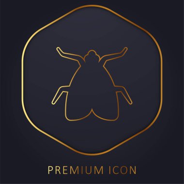 Büyük Uçan Altın Hat prim logosu veya simgesi