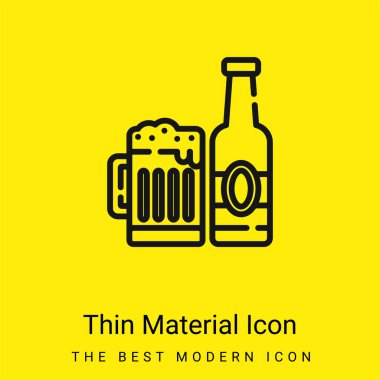 Bira minimal parlak madde simgesi