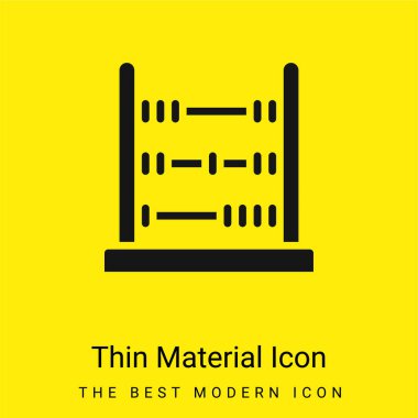 Abaküs en az parlak sarı madde simgesi