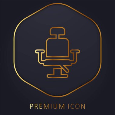 Berber Koltuğu Altın Hat prim logosu veya simgesi