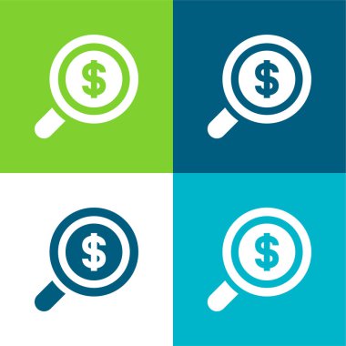 Analitik Düz Düz Renk en az simge kümesi