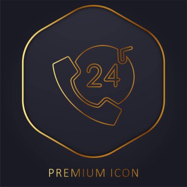 24 Saat Altın Hat prim logosu veya simgesi