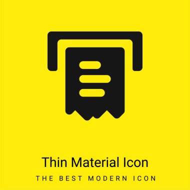 Bill en az parlak madde simgesi