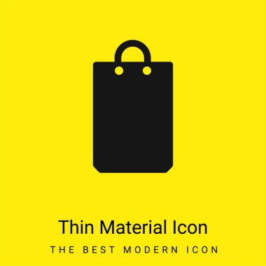 Çanta en az sarı madde simgesi