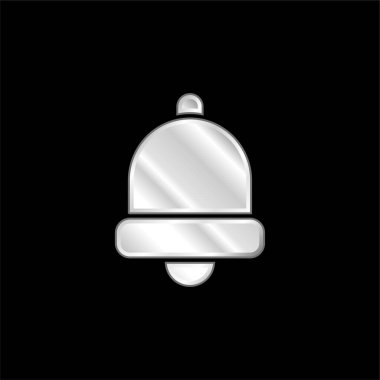 Gümüş kaplama metalik simge