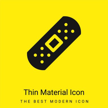 Yara bandı en az sarı malzeme simgesi