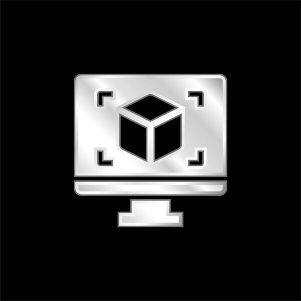 Трехмерная икона с серебряными вставками