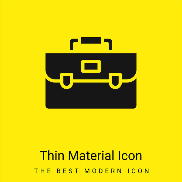 Символ минимального ярко-желтого материала