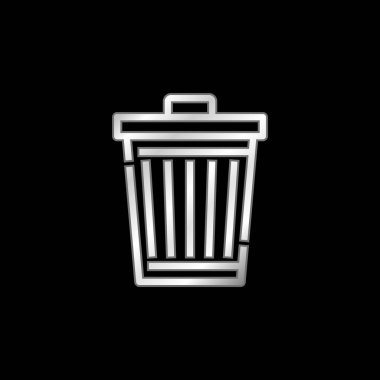 Gümüş kaplama metalik simge