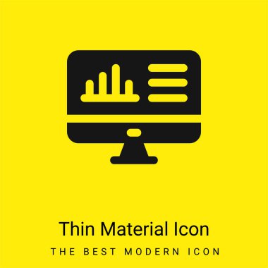 Çubuk Çizelgesi Asgari Parlak Sarı malzeme simgesi