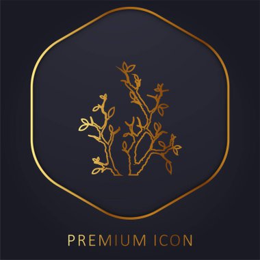 Yaprakları Altın Hat prim logosu ya da simgesi olan şubeler