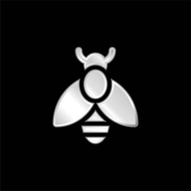 Arı gümüşü kaplama metalik simge