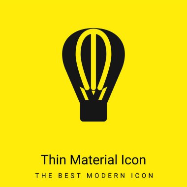 Balon en az parlak sarı madde simgesi