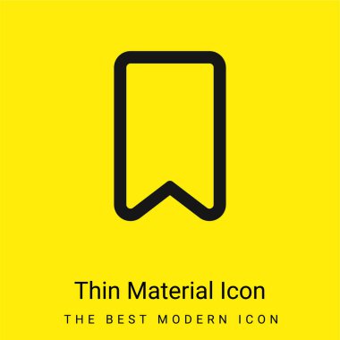 Yer İmi Ana Hattı Asgari Parlak Madde simgesi