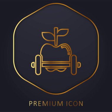 Elma hattı premium logosu veya simgesi