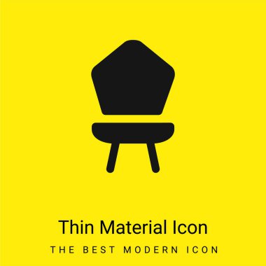 Bebek koltuğu en az parlak sarı madde simgesi