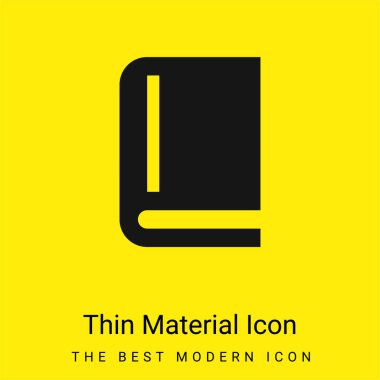 Kitap en az parlak sarı malzeme simgesi