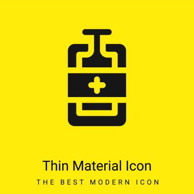 Kan Torbası Asgari Parlak sarı madde simgesi