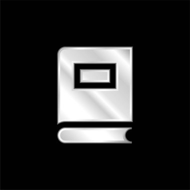 Gümüş kaplama metalik simge