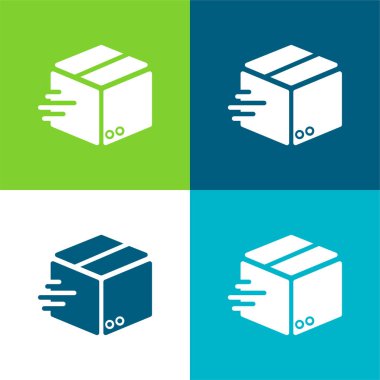 Kutu Düzlüğü 4 renk en küçük simge kümesi