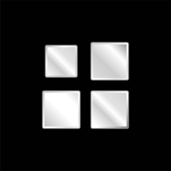 Металлическая икона с серебряным массивом