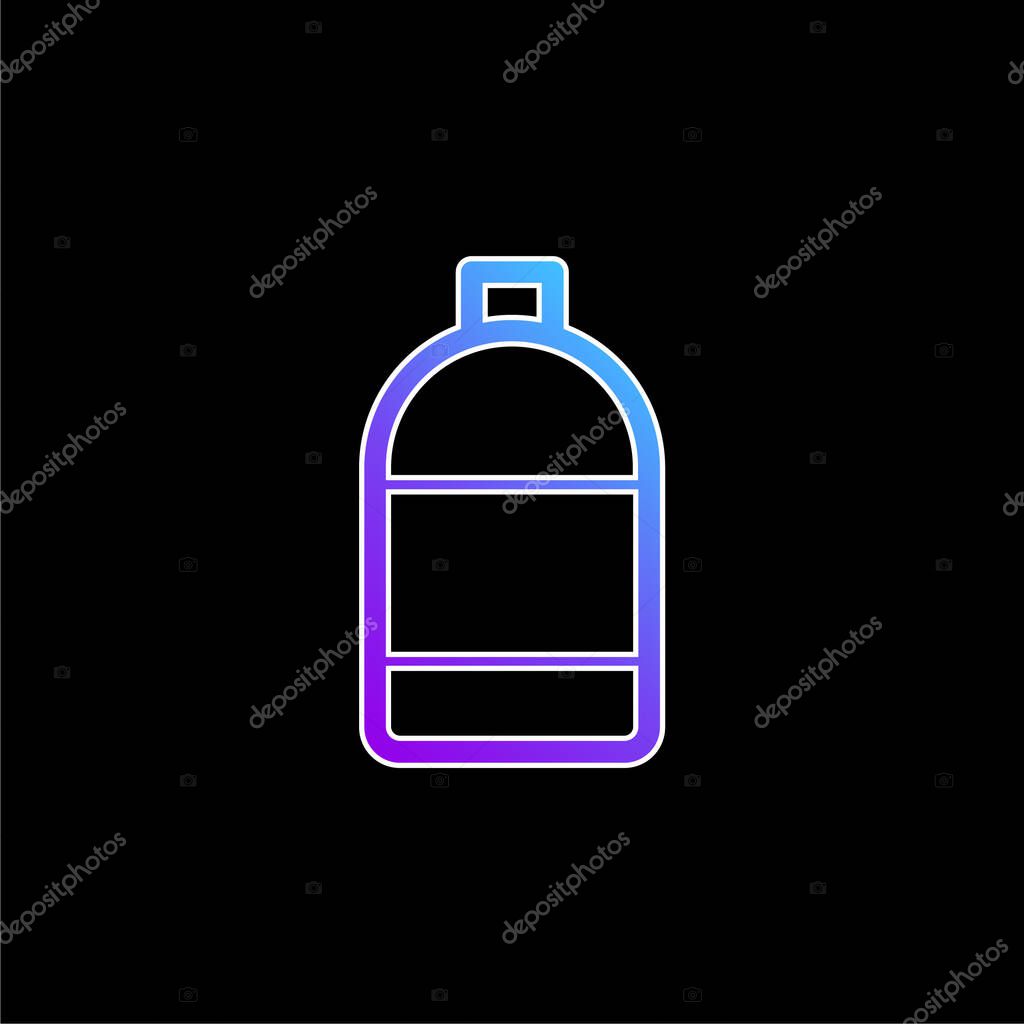 Alcohol blue gradient vector icon