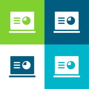 Analitik Düz Düz Renk en az simge kümesi