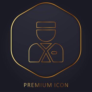 Bellboy Altın Hat prim logosu veya simgesi