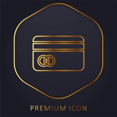 ATM Kart Altın Hat prim logosu veya simgesi