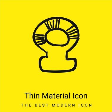 Bebek Çıngıraklı El Çizim Aracı En az sarı malzeme simgesi