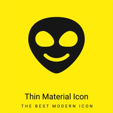 Uzaylı en az parlak sarı madde simgesi