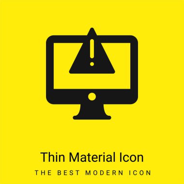 En küçük parlak sarı madde simgesini uyar