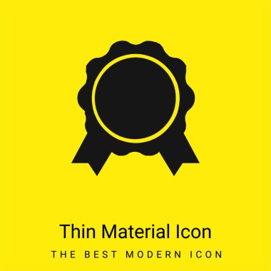 Ödül Rozeti Asgari Parlak Sarı malzeme simgesi