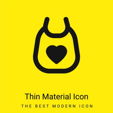 Bebek önlüğü en az sarı madde simgesi