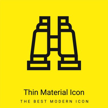 Dürbünler en az sarı madde simgesi