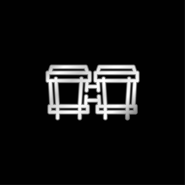 Серебряная икона Бонгоса