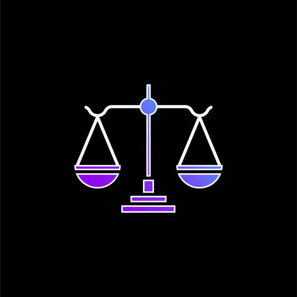 Значок синего градиента