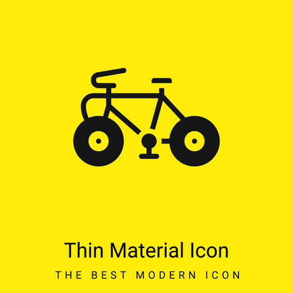 Минимальная ярко-желтая иконка