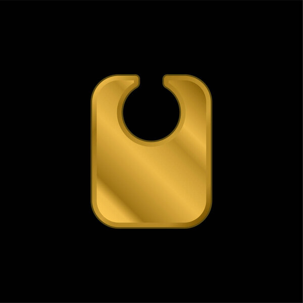 Металлическая икона или вектор логотипа