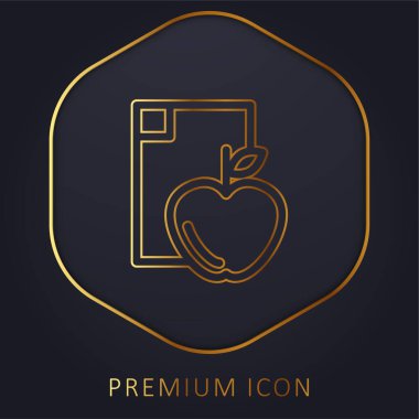 Apple Diyet Altın Hat prim logosu veya simgesi