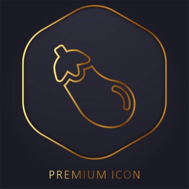 Büyük Patlıcan Altın Çizgisi logosu veya simgesi